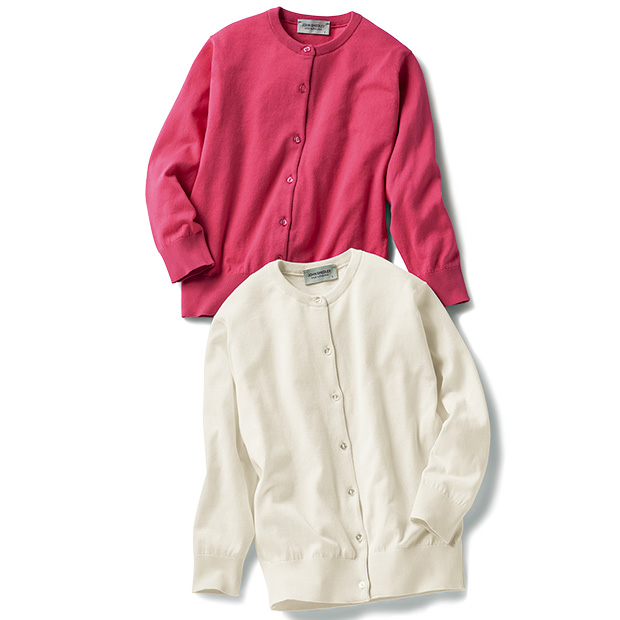 七分袖カーディガン