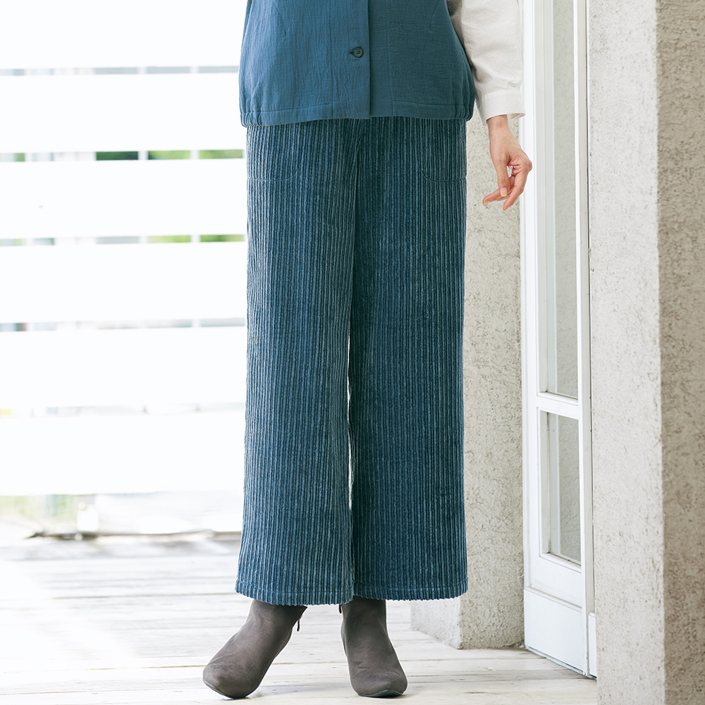 親子畝コーデュロイパンツ