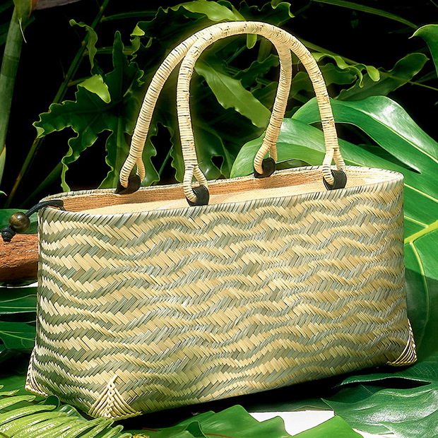 竹編みバッグ（トート型）