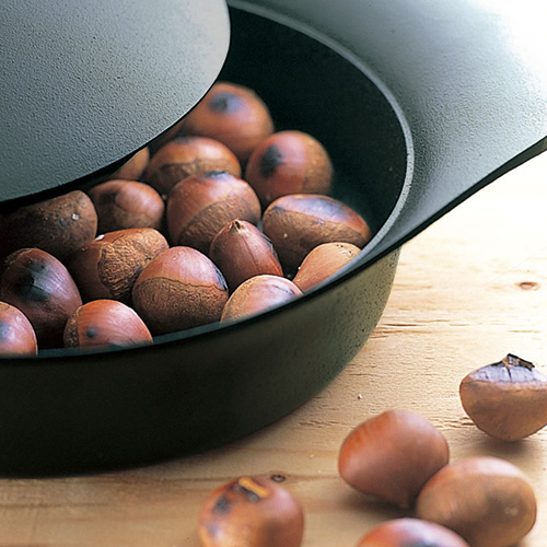 南部鉄器浅型両手鍋