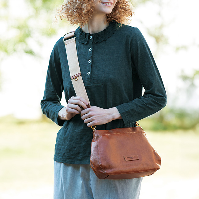 2ウェイ･レザーショルダーバッグ