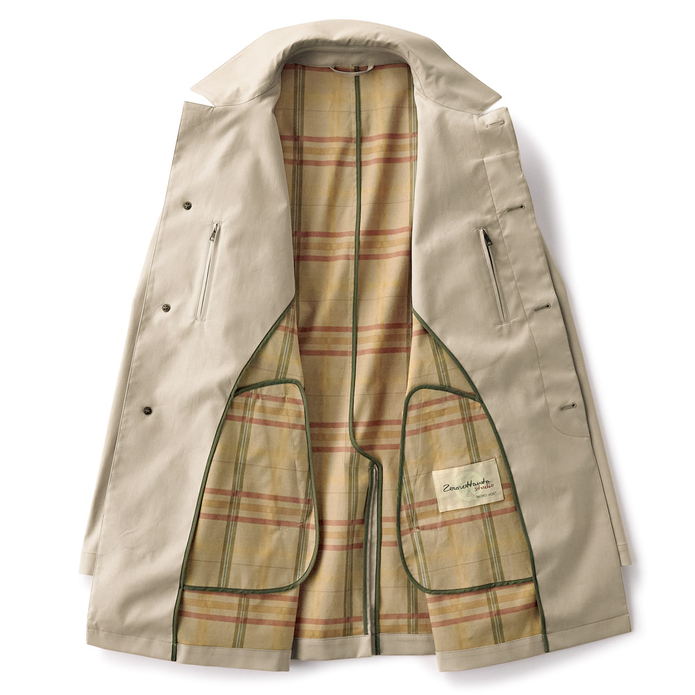 ステンカラーコート