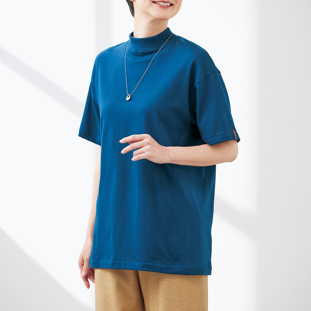 モックネックTシャツ2色セット