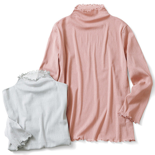 コットンチュールプルオーバー／2色セット