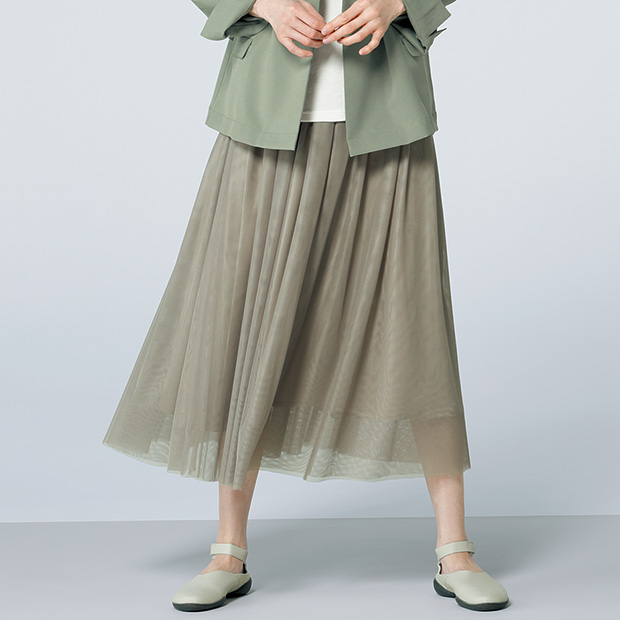 チュールスカート