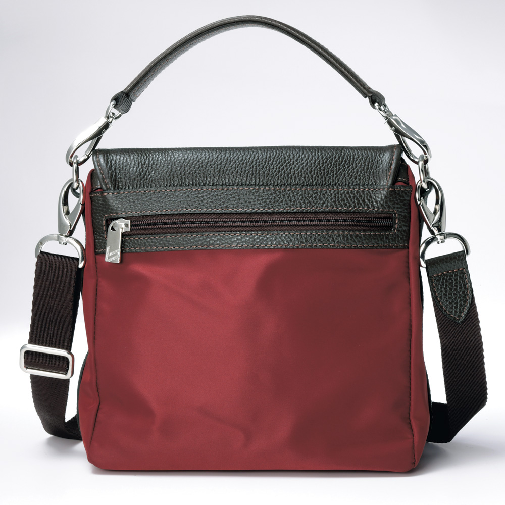 レザーフラップ・ミニショルダーバッグ