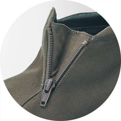 ゴアテックス･スウェード調ショートブーツ