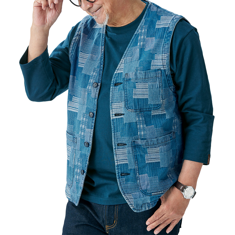 日本製天竺･七分袖Tシャツ2色セット