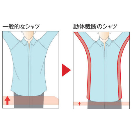 動体裁断･トリコットメッシュ台襟付ポロシャツ