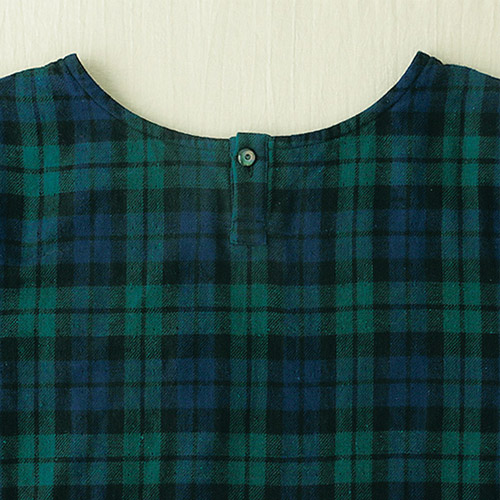 ブラックウォッチガーゼプルオーバー／当社限定カラー