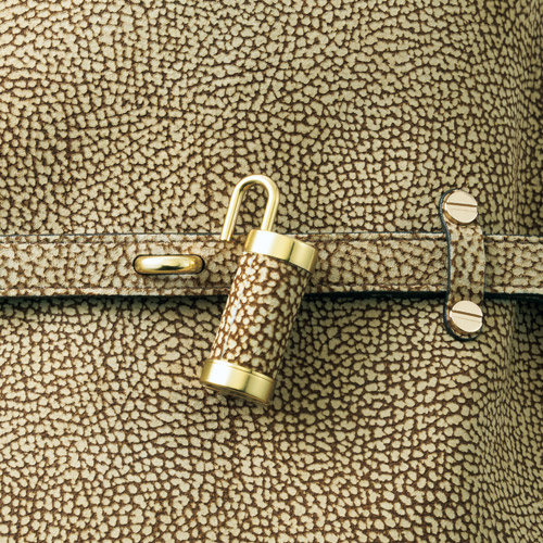 ラムスウェードショルダーバッグ