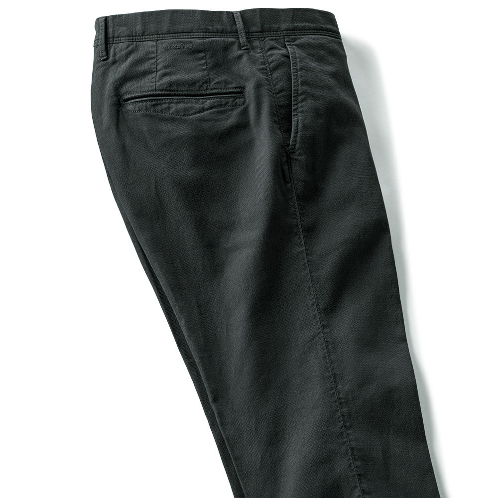 ガーメントダイコットンリネンパンツ／100