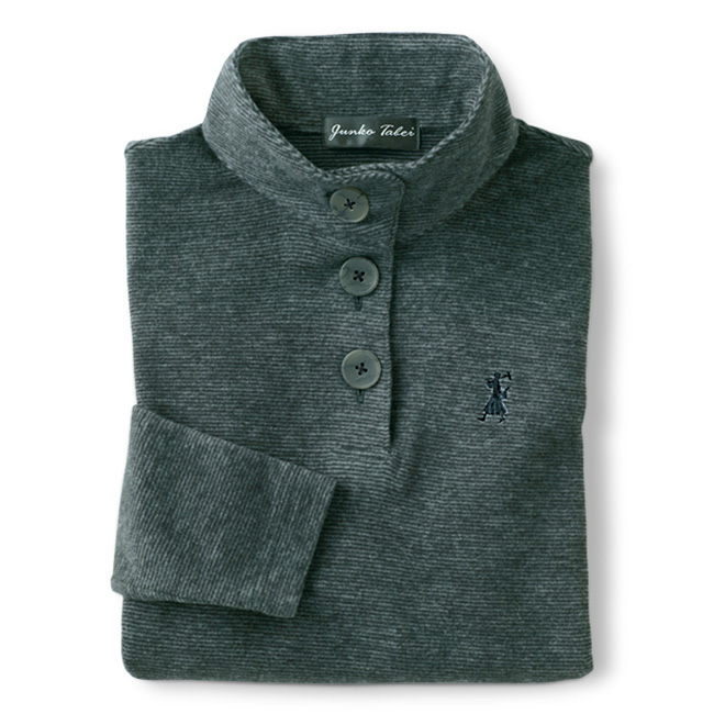 ベルエリ起毛Tシャツ