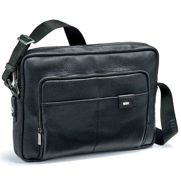 イタリアンレザー･横型ショルダーバッグ