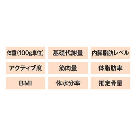タニタ 体組成計インナースキャン Bc 250 ライトアップオンラインストア