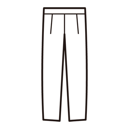 とろみテーパードパンツ