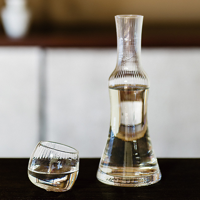 江戸硝子／こけしが酒器