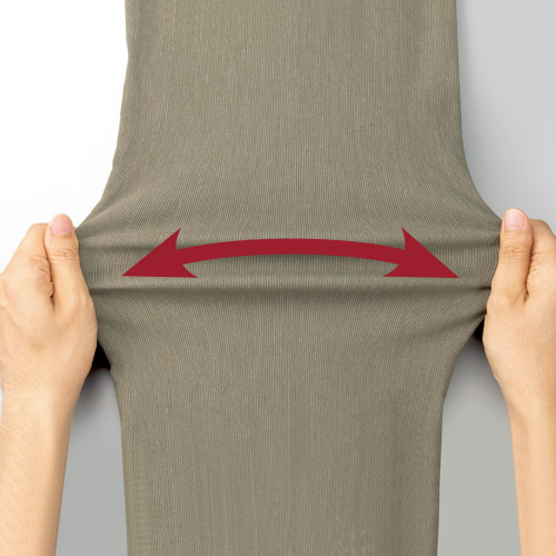 のびのびストレッチ・裏起毛スラックス