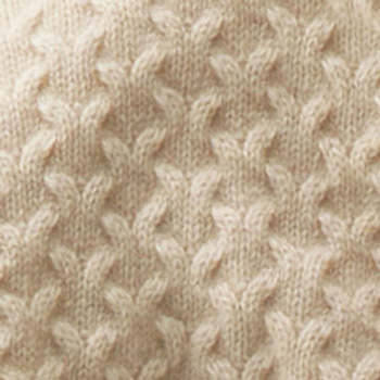 ホイコ スコットランド カシミヤフーデッドカーディガン | ライト  