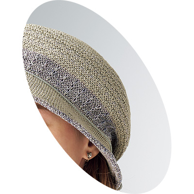 シルク混ふんわりサーモクローシュ