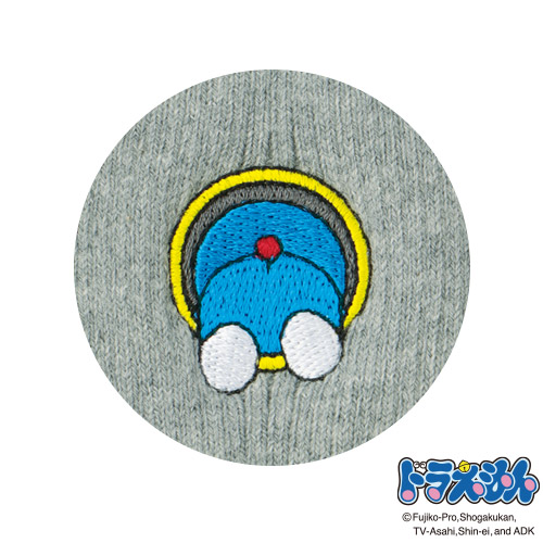 ドラえもんのメロー仕立てのソックス／4色セット