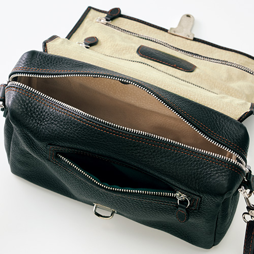 フラップ付き･ショルダーバッグ