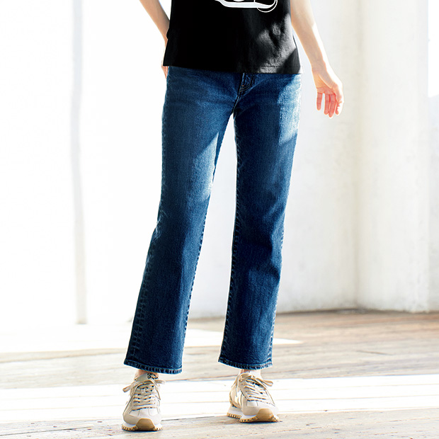 ストレッチデニムパンツ／Kaia