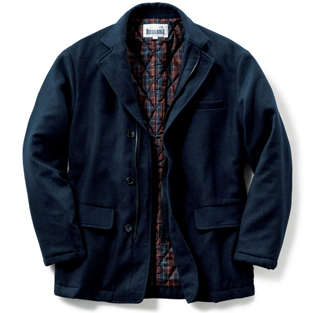 尾州製ウール混ライトウェイトジャケット