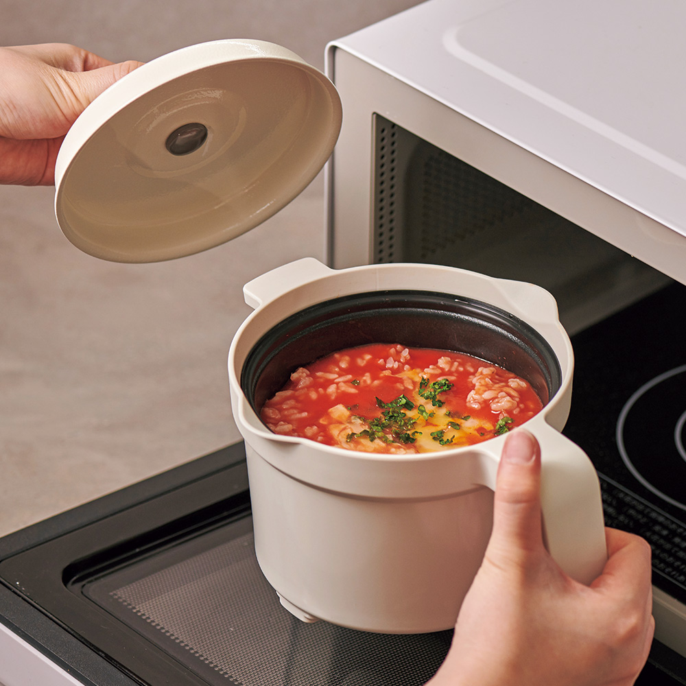 電子レンジ専用調理器具／レンジメート マグポット