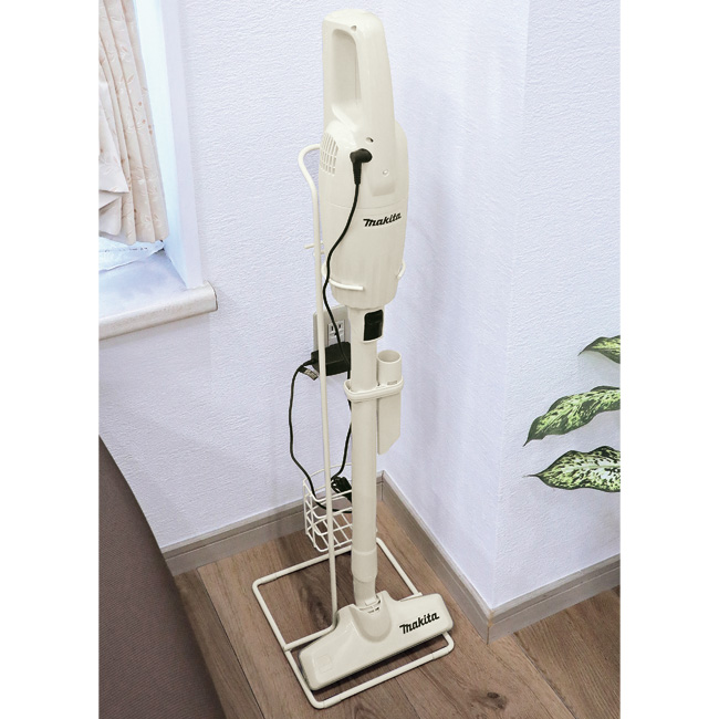 充電式 小型･軽量クリーナ／専用スタンド付き
