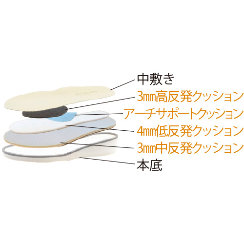 煌めきメッシュのスリップオンシューズ