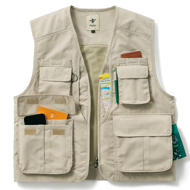 リネン調･ガイドベスト