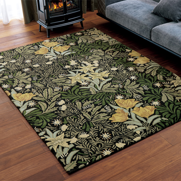 ハンドタフテッド・ウールラグ／バウアー