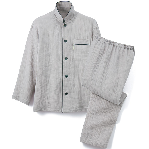 三重ガーゼ･シームレステーラーパジャマ