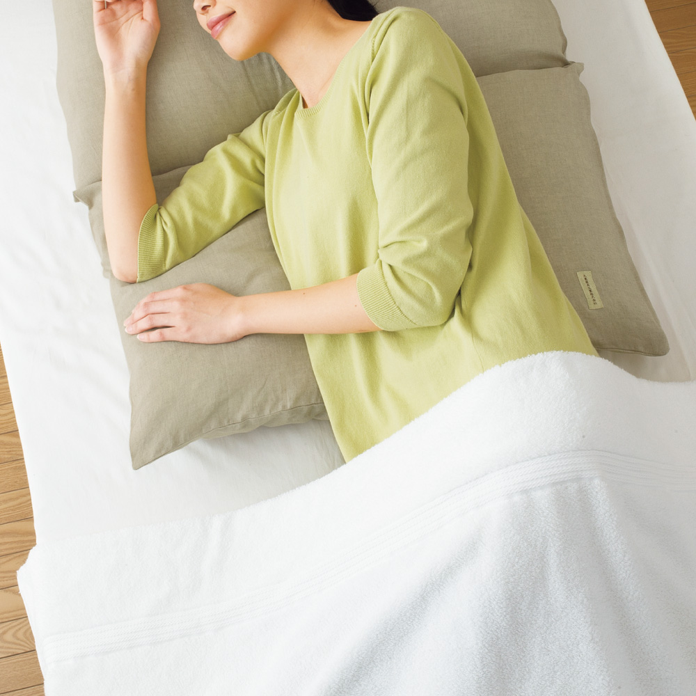 傾斜寝姿勢サポート枕専用麻カバー