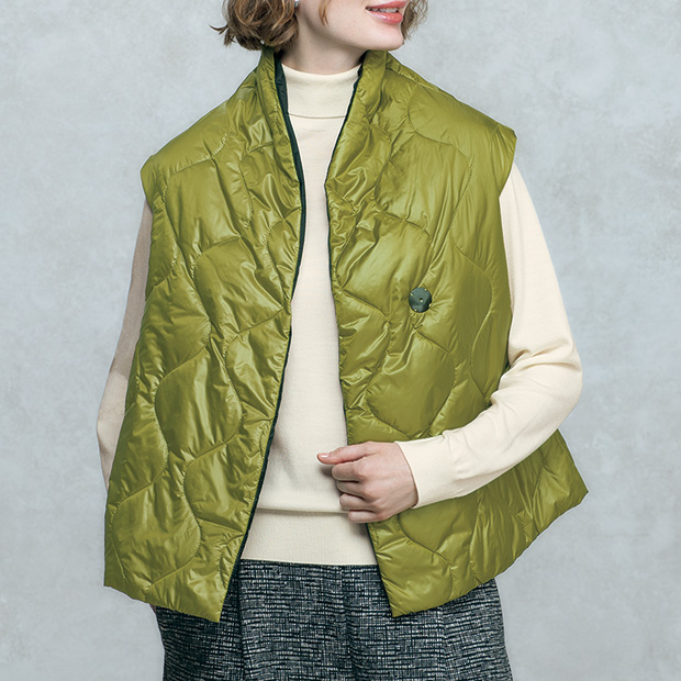 オニオンキルトベスト