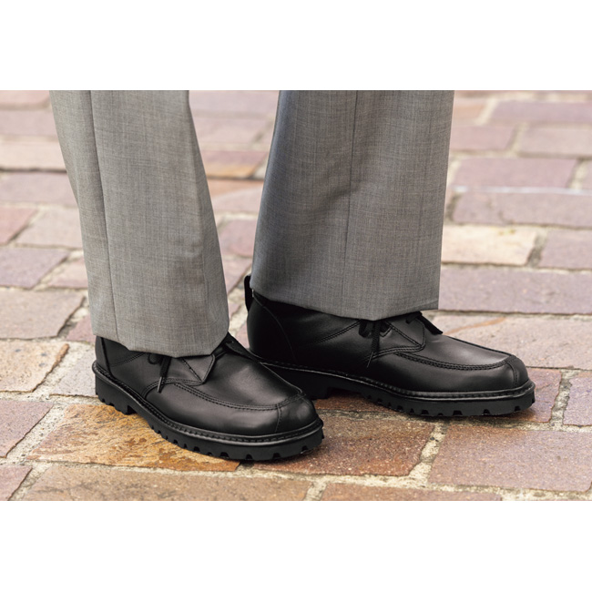 軽量オールレザーキャラバンシューズ/ミドルカット