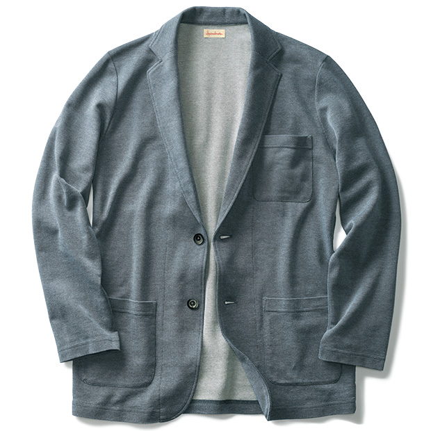 鹿の子ジャージージャケット