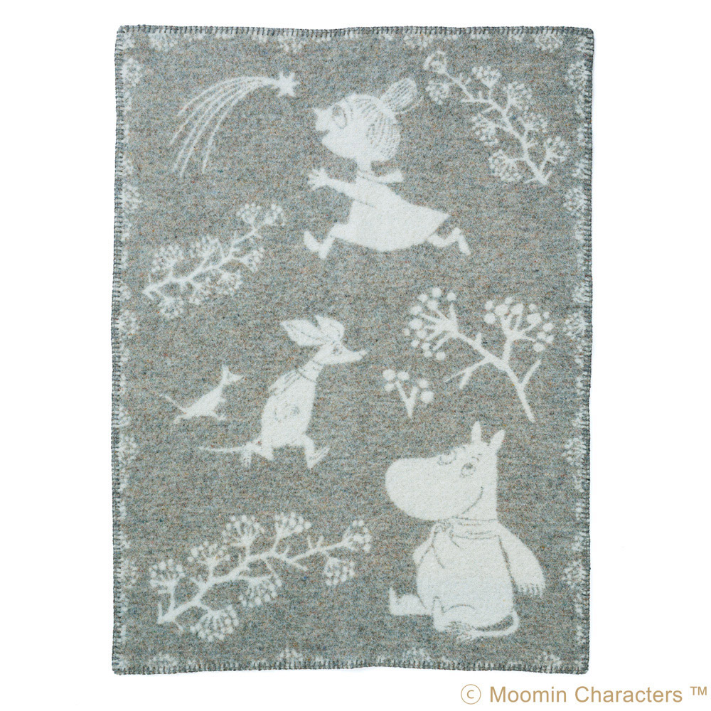 ウールミニブランケット/ムーミンと仲間たち