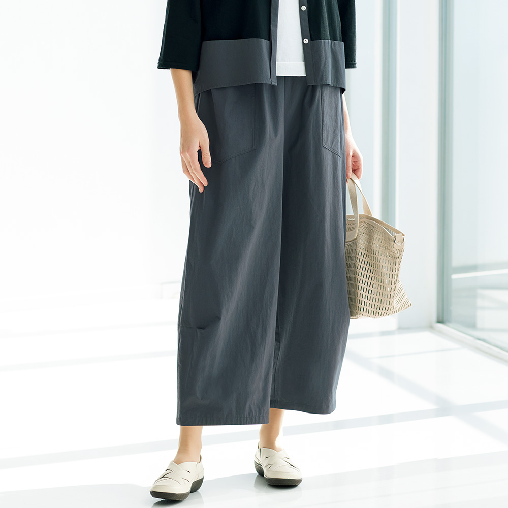 ゆったりコットンパンツ