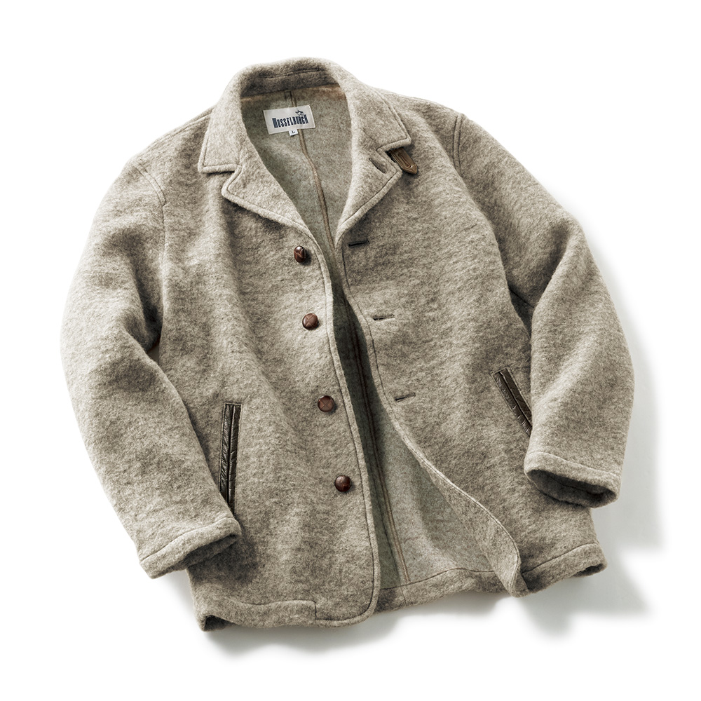 スライバーニット･ラウンジジャケット