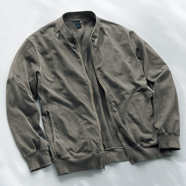 米綿カーディガンブルゾン