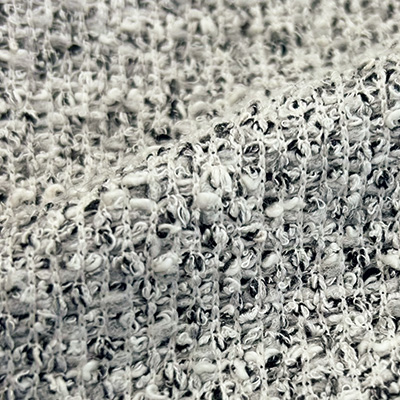 ツイード調ジャージーチュニック