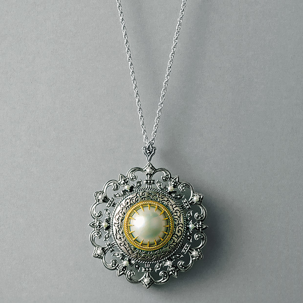 マベパールブローチ／ペンダント兼用