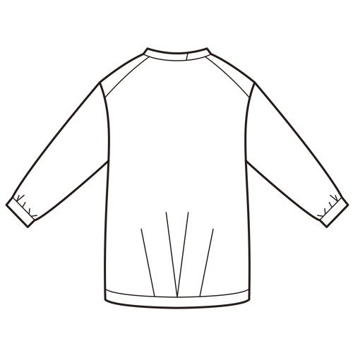 吸汗速乾･リーフジャカード七分袖Tシャツ／2色セット