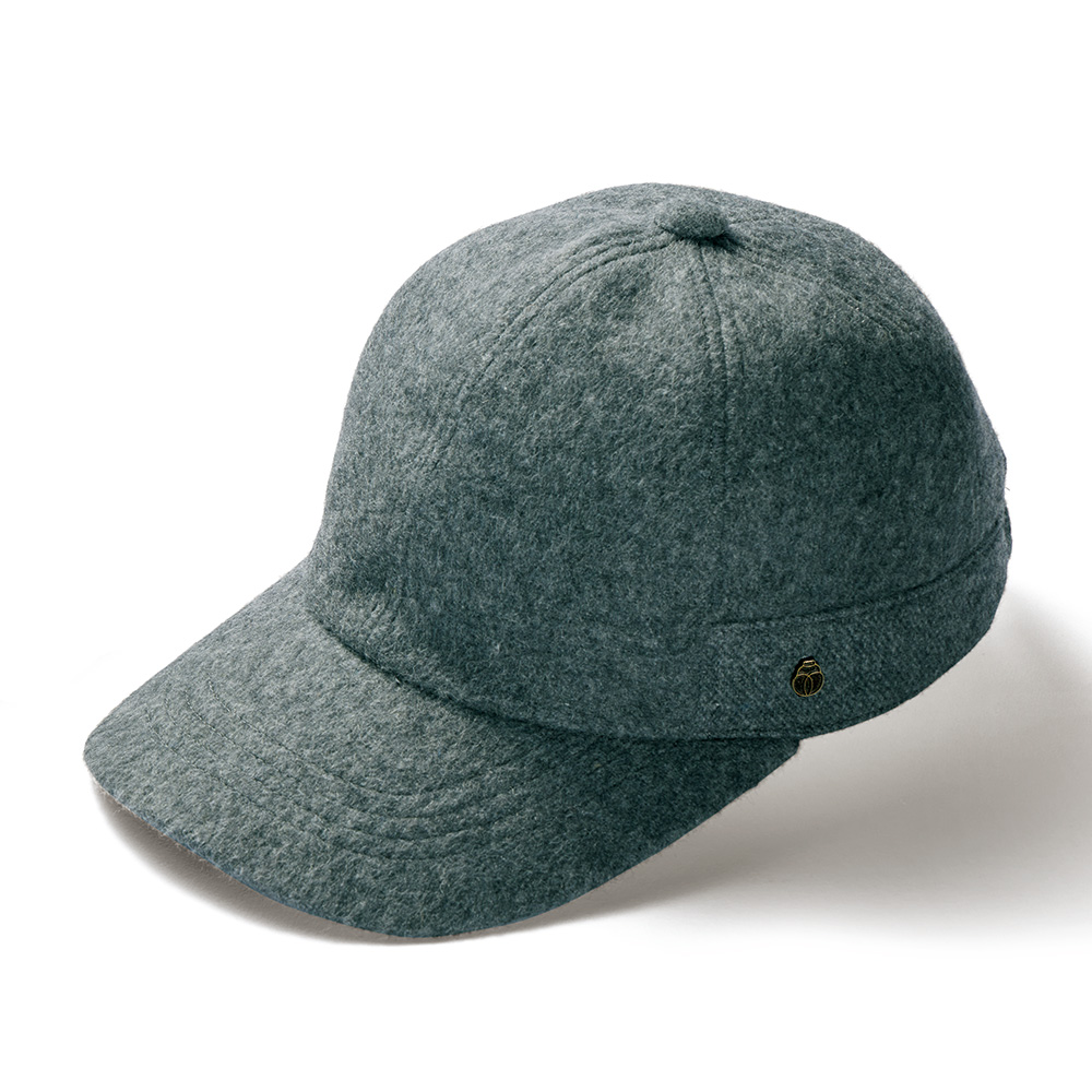 ウール混シャギーキャップ