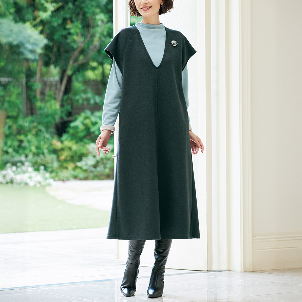 ジャージージャンパースカート