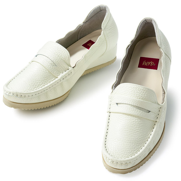 軽量ソール･4Eスリップオンシューズ