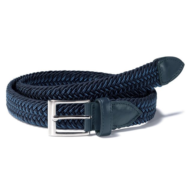 イタリア製･ストレッチメッシュベルト