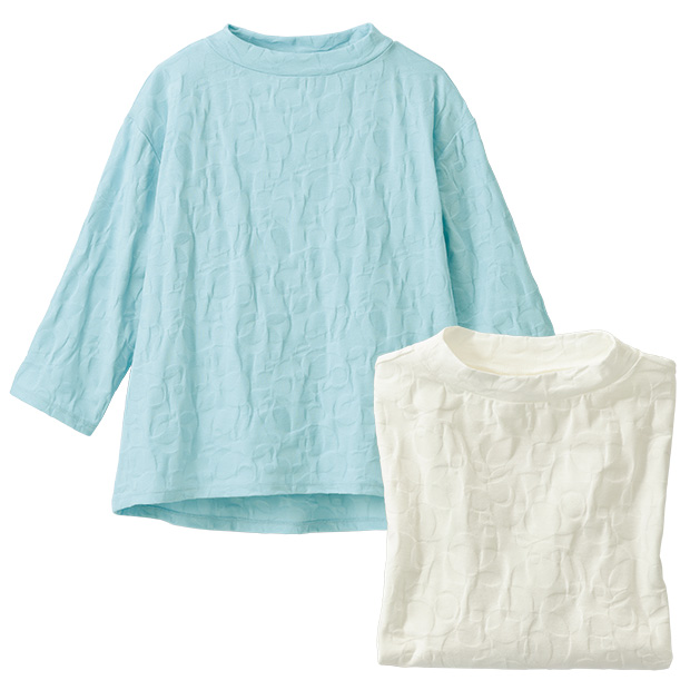 リンクスジャカードプルオーバー／2色セット